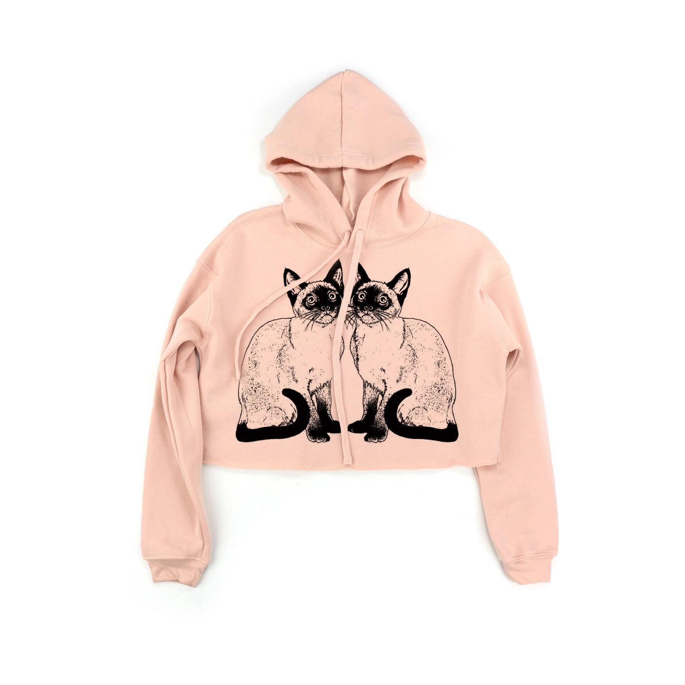 Kitties Mandy Crop Hoodie