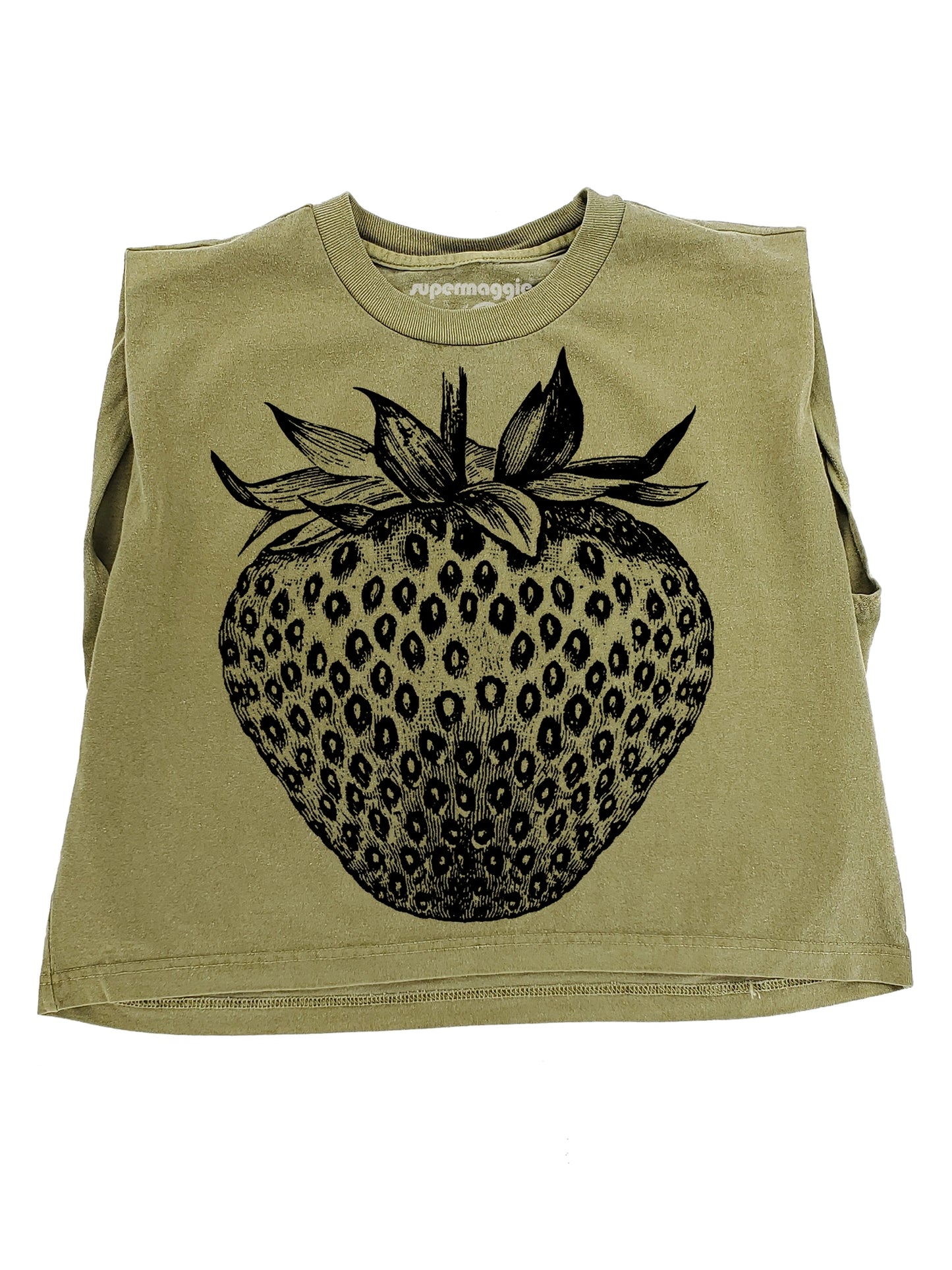 Strawberry Maisie Heavyweight Muscle Tee
