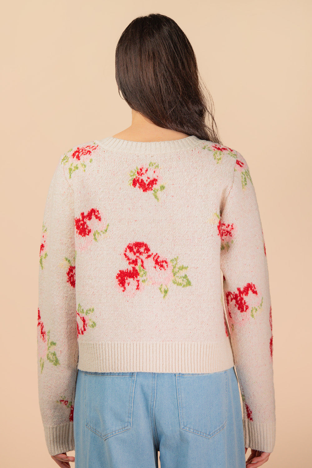 Floral Printed Cardigan