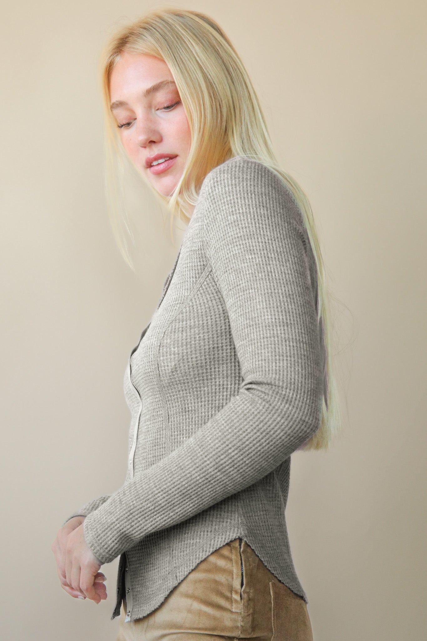 Snap Up Henley Top