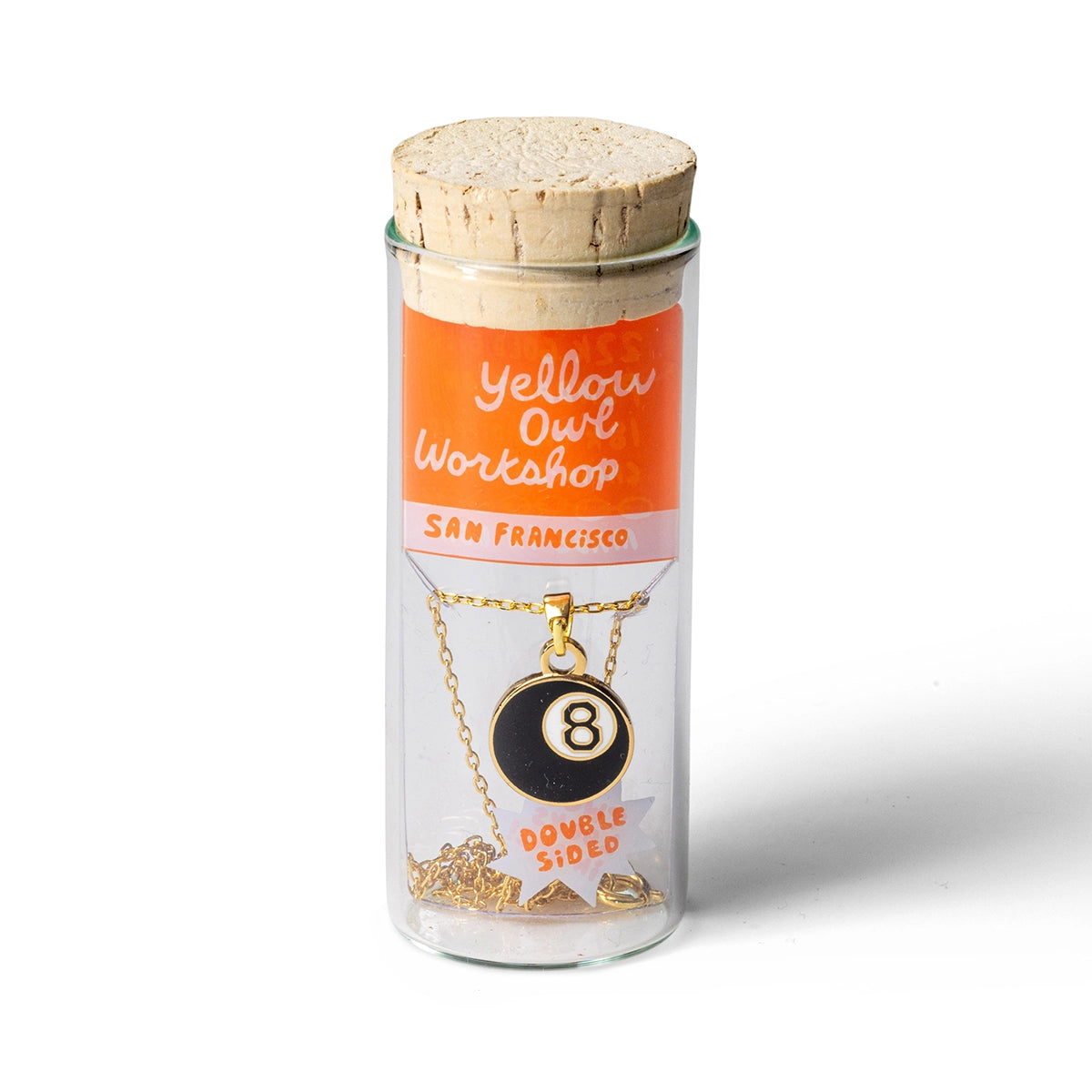 Magic 8-Ball Double Sided Pendant