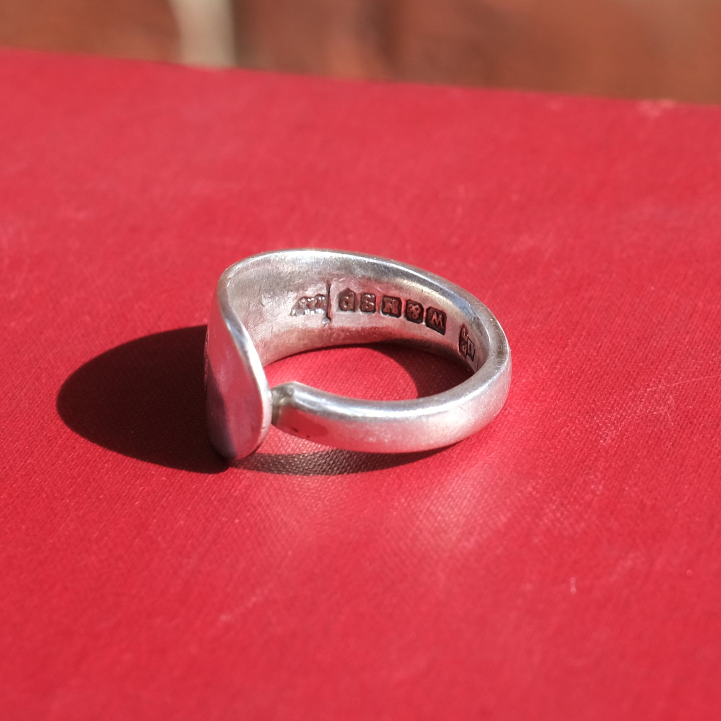 Beaver Line Souvenir Spoon Ring