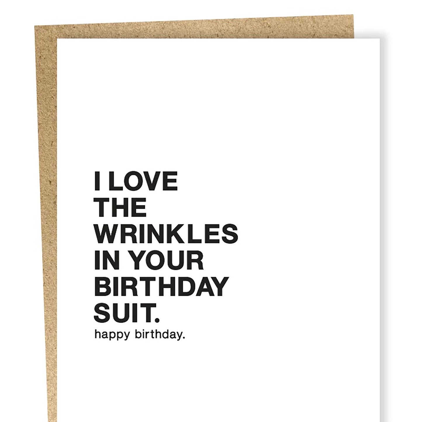 Birthday Suit Card
