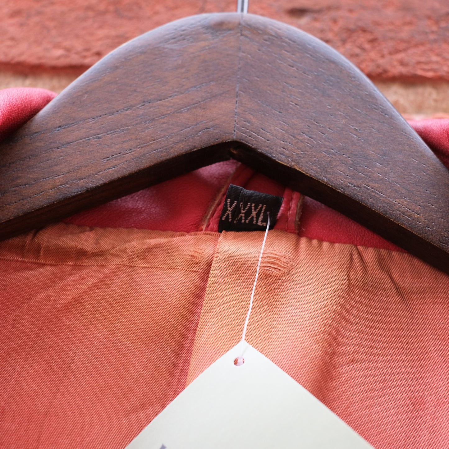 Coppolino Red Leather Trench Coat