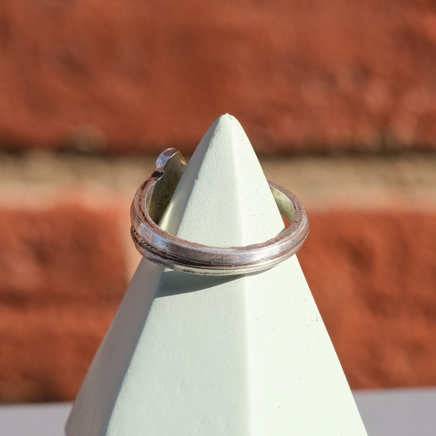 Deco Stem Souvenir Spoon Ring