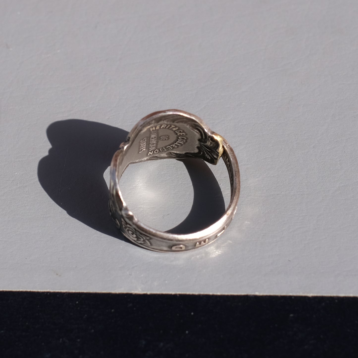 Delaware 1787 Souvenir Spoon Ring
