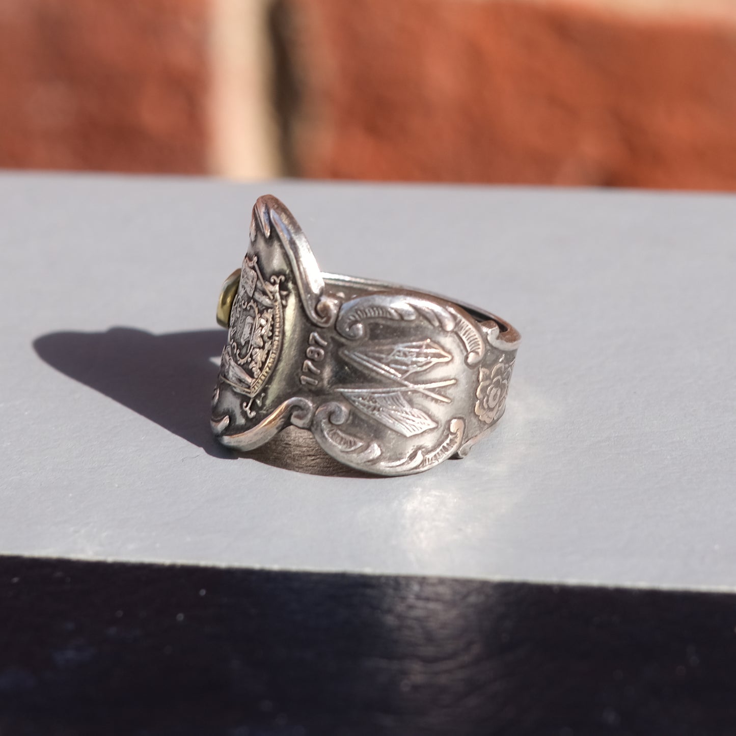 Delaware 1787 Souvenir Spoon Ring
