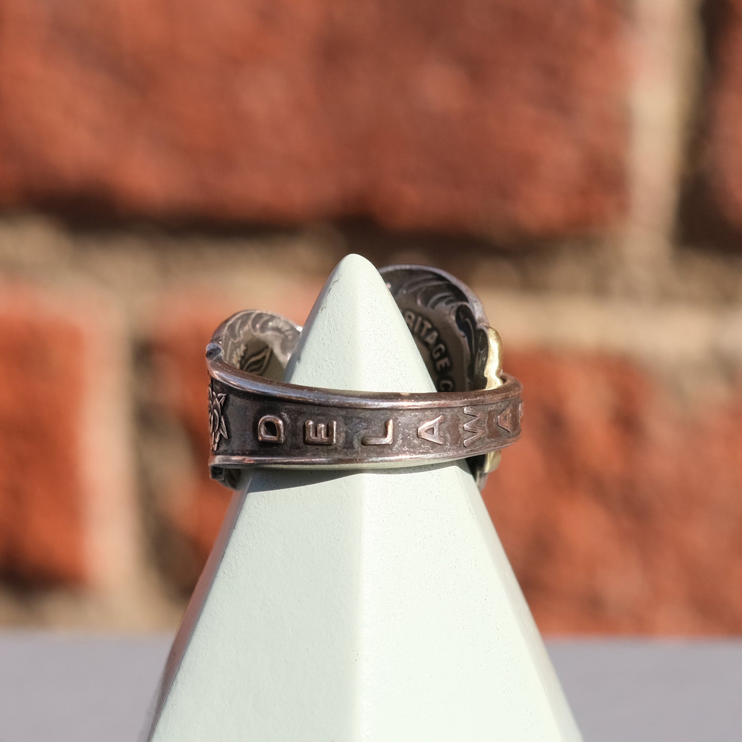 Delaware 1787 Souvenir Spoon Ring