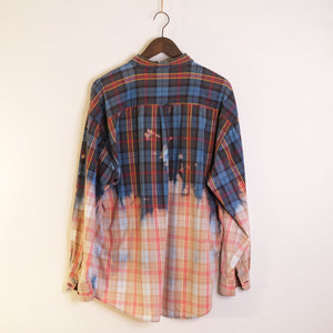 Dipped Tidewater Trashed Flannel