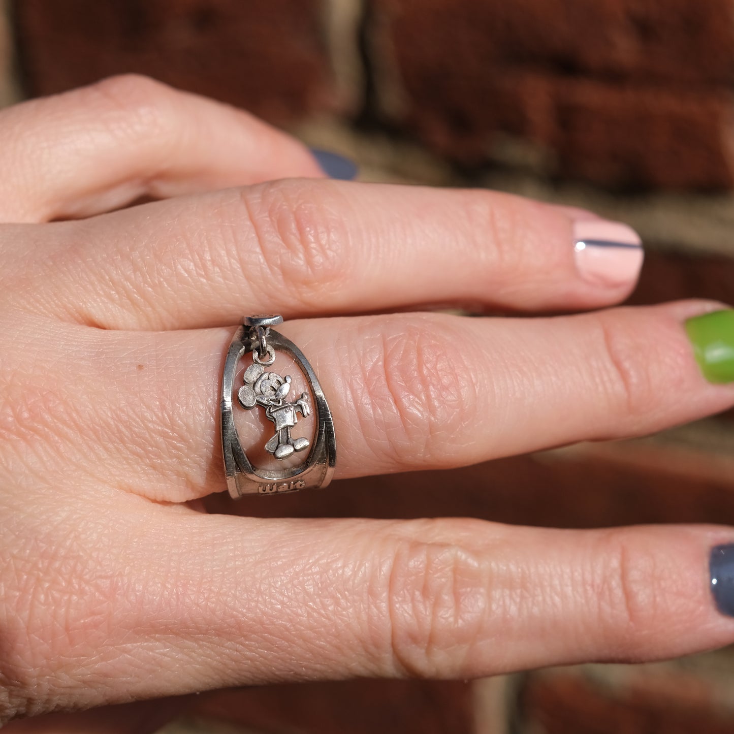 Disney World Souvenir Spoon Ring