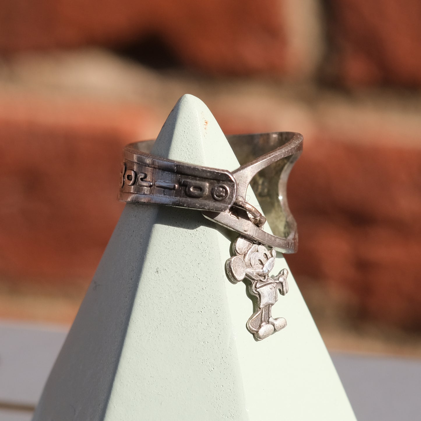 Disney World Souvenir Spoon Ring