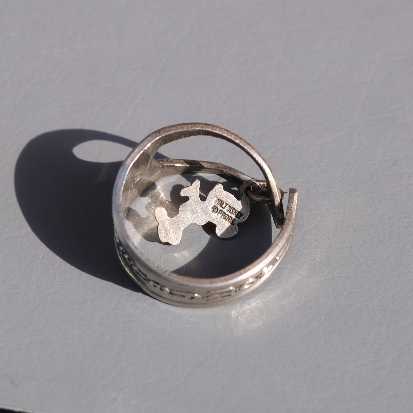 Disney World Souvenir Spoon Ring