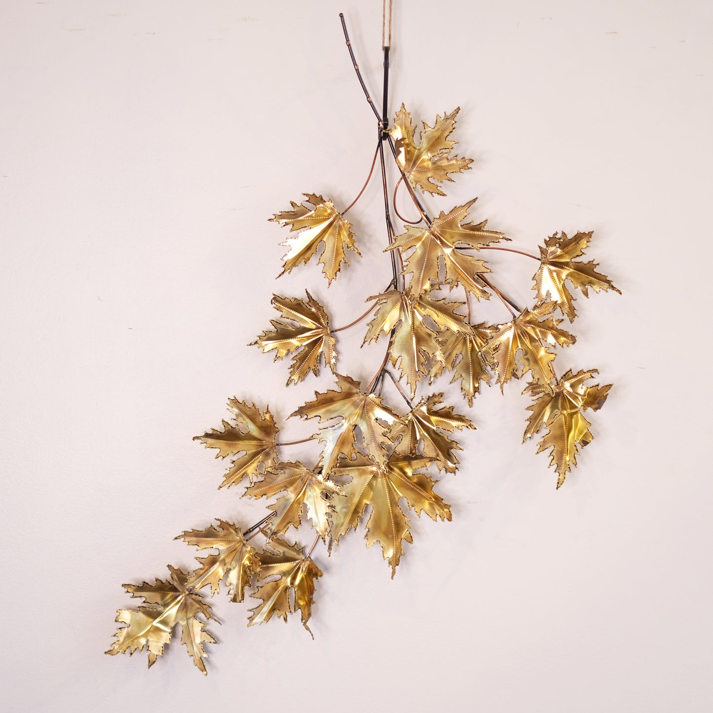 Vintage Fall Leaf Wall Hanging