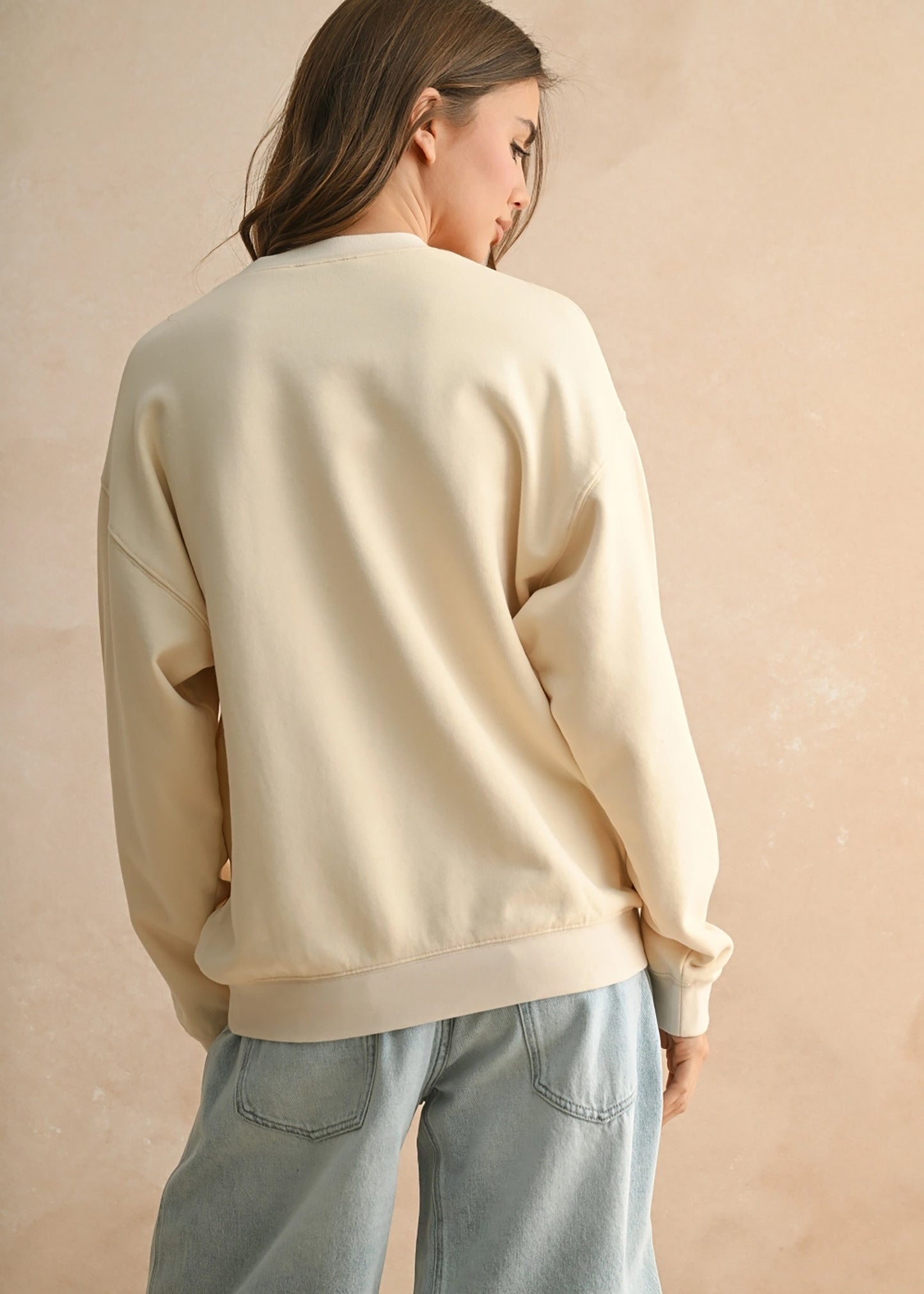 Flag Patch Sweatshirt