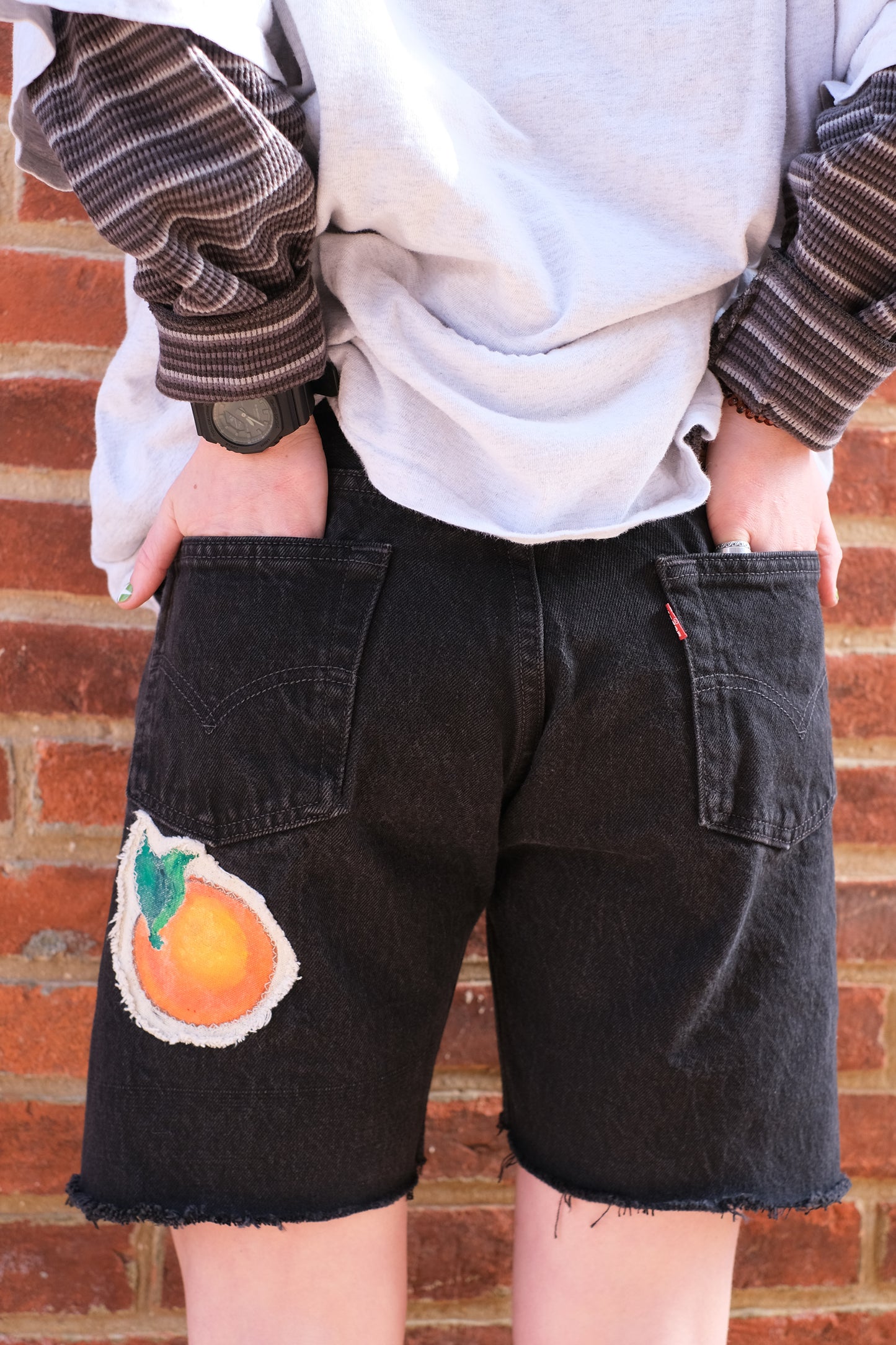 Fresh Squeezed OJ Cutoffs