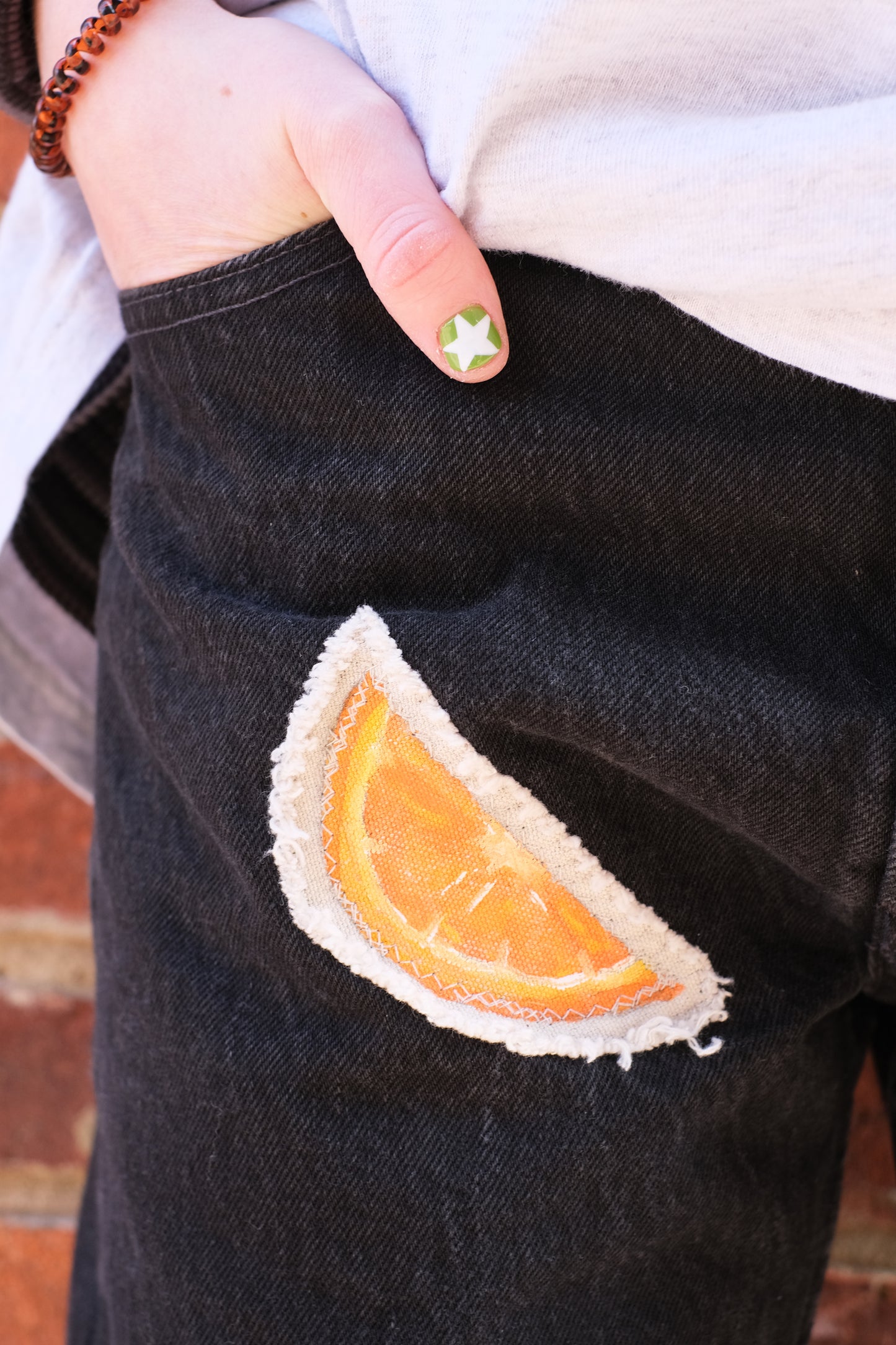 Fresh Squeezed OJ Cutoffs
