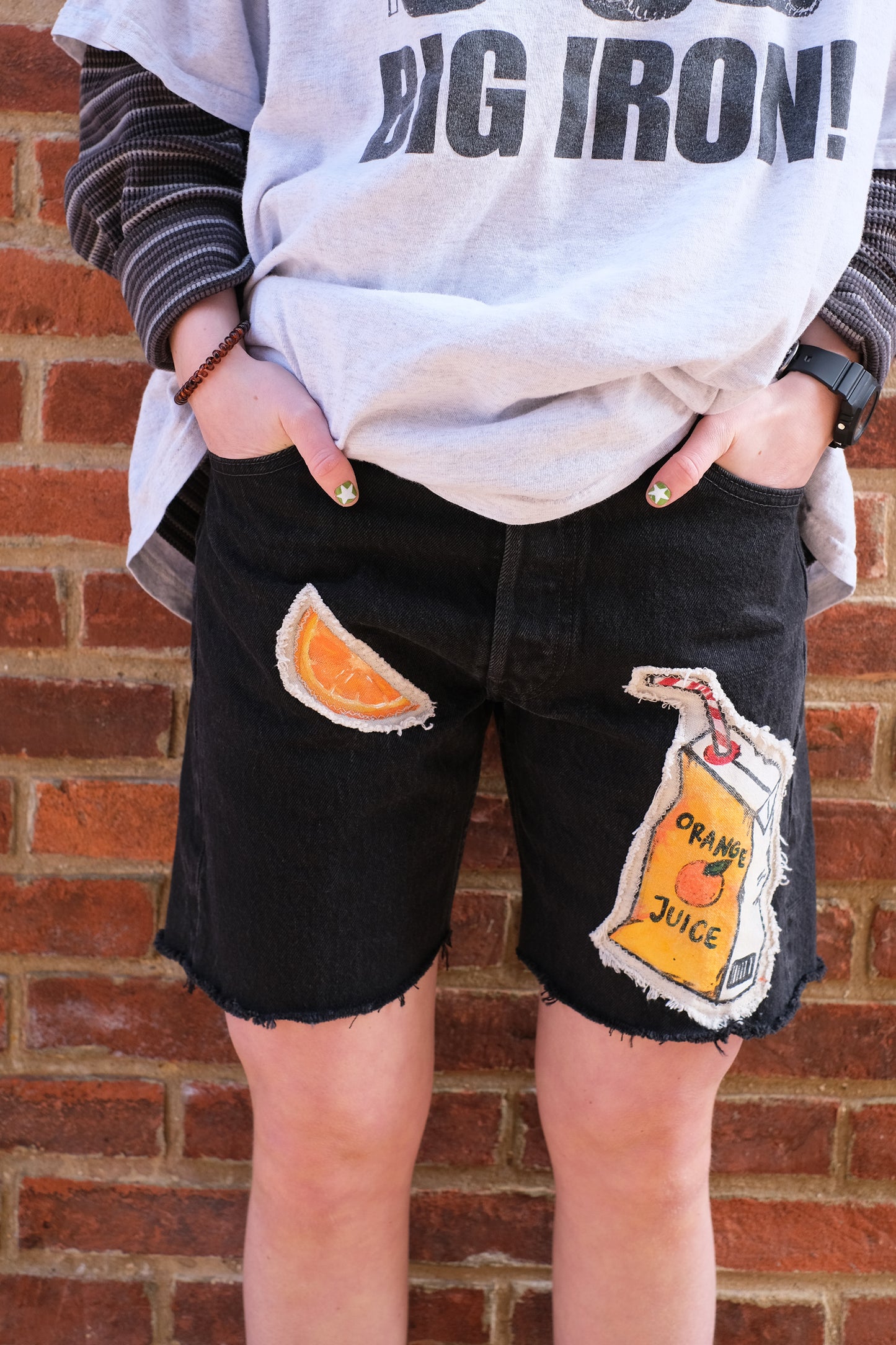 Fresh Squeezed OJ Cutoffs