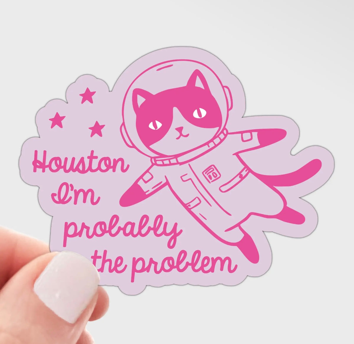 Houston I'm Probably the Problem Sticker
