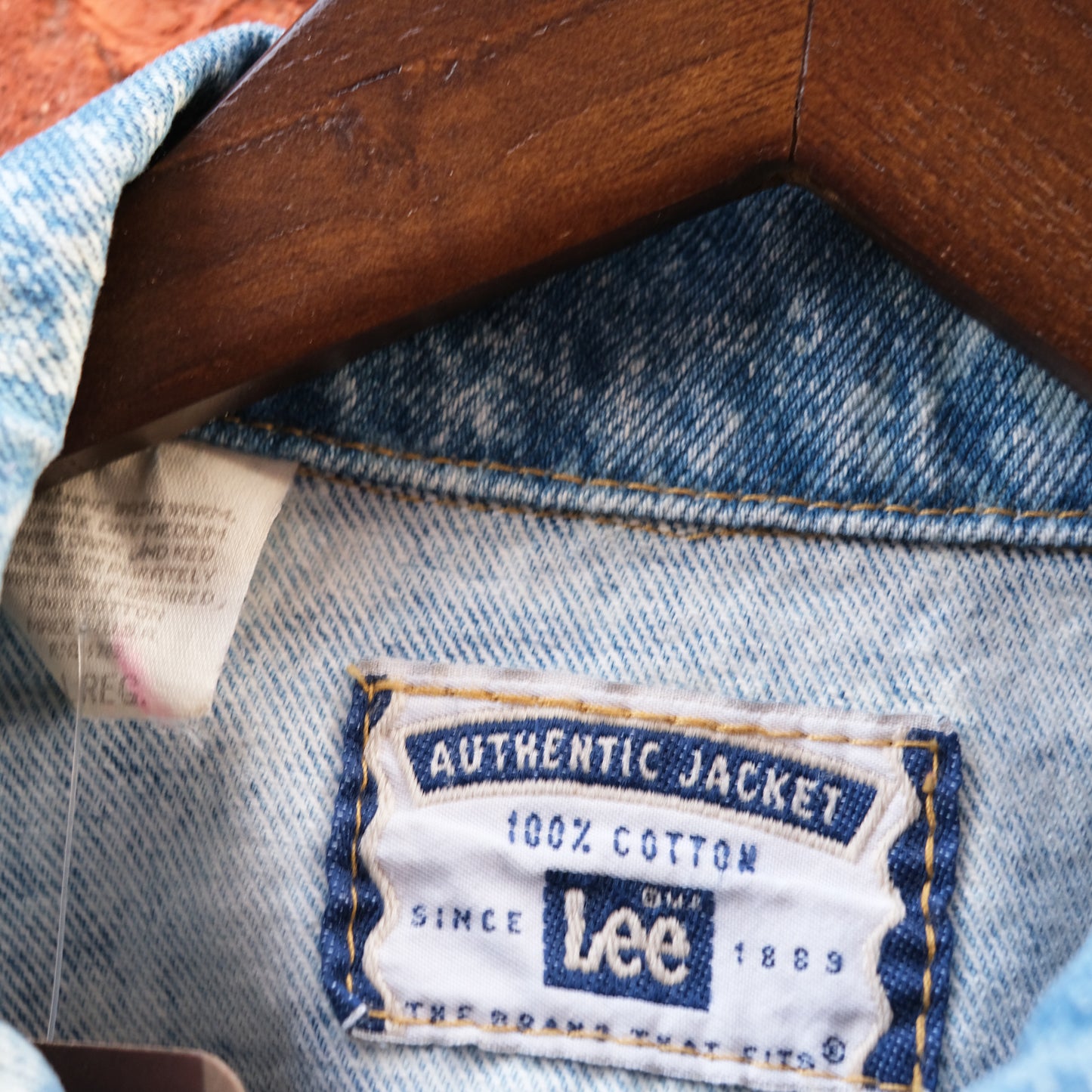 Galaxy Bleached Lee Denim Jacket