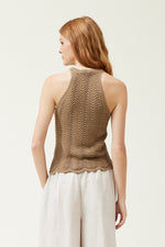 Load image into Gallery viewer, Halter Sweater Top
