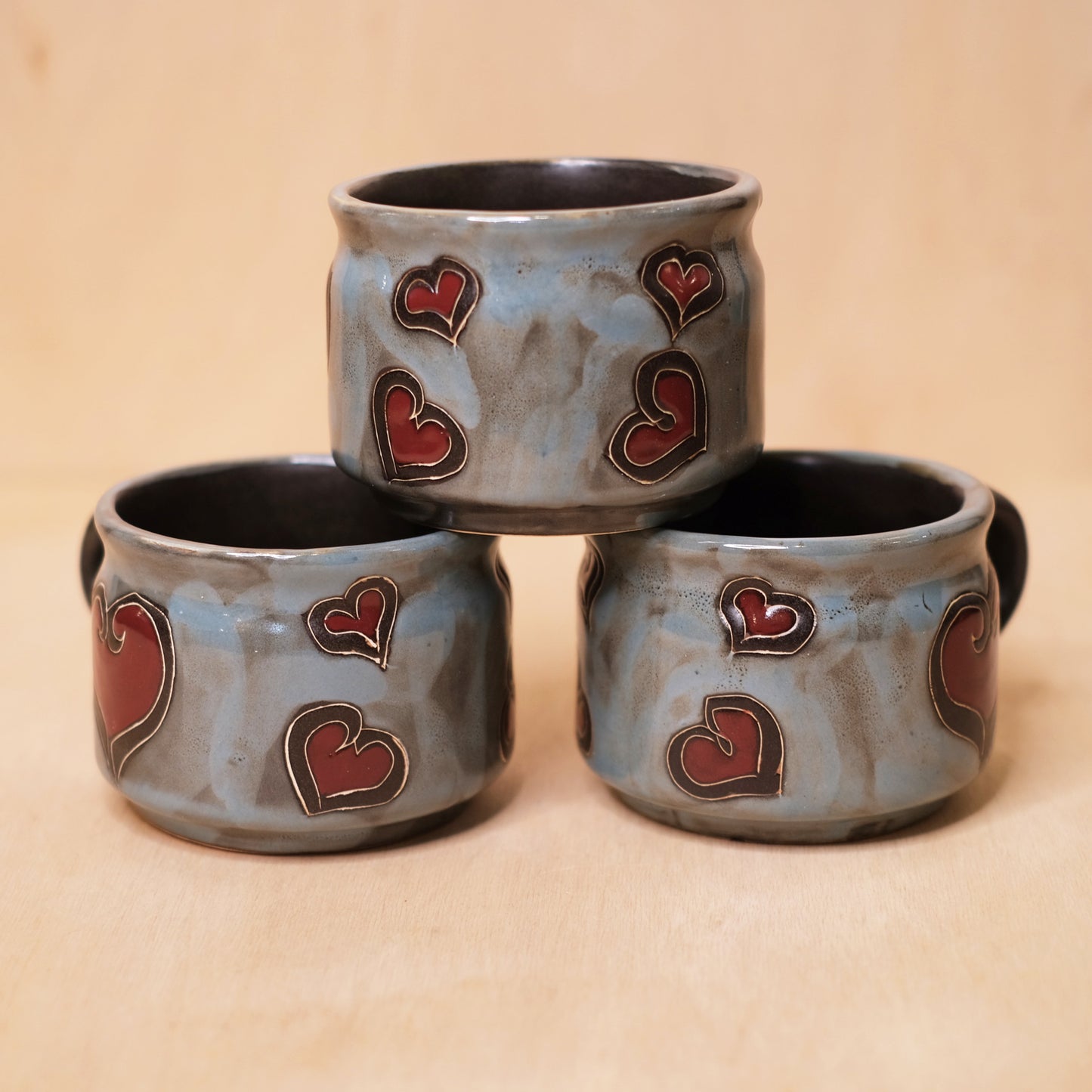 Hearts Stackable Mug