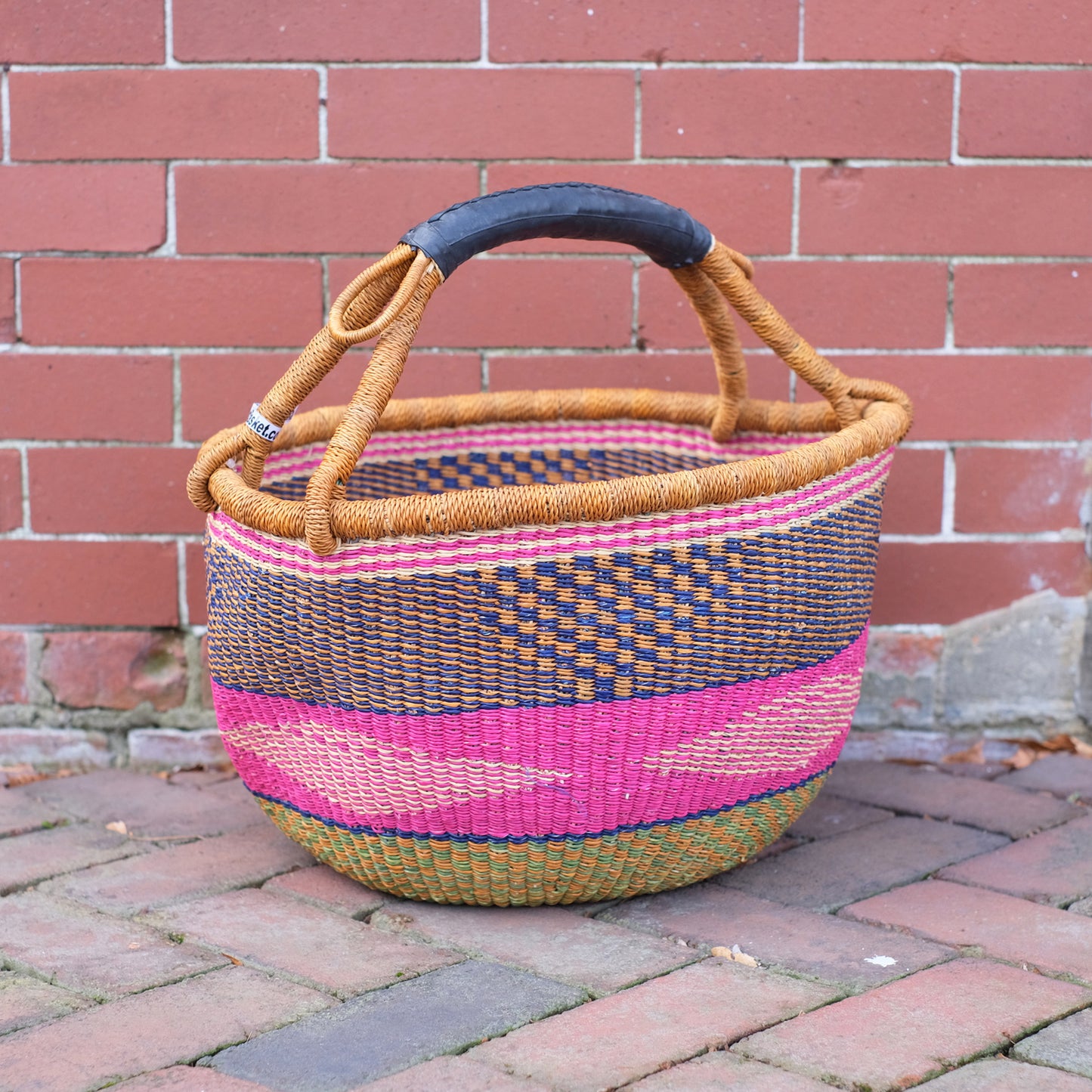 Large African Market Basket