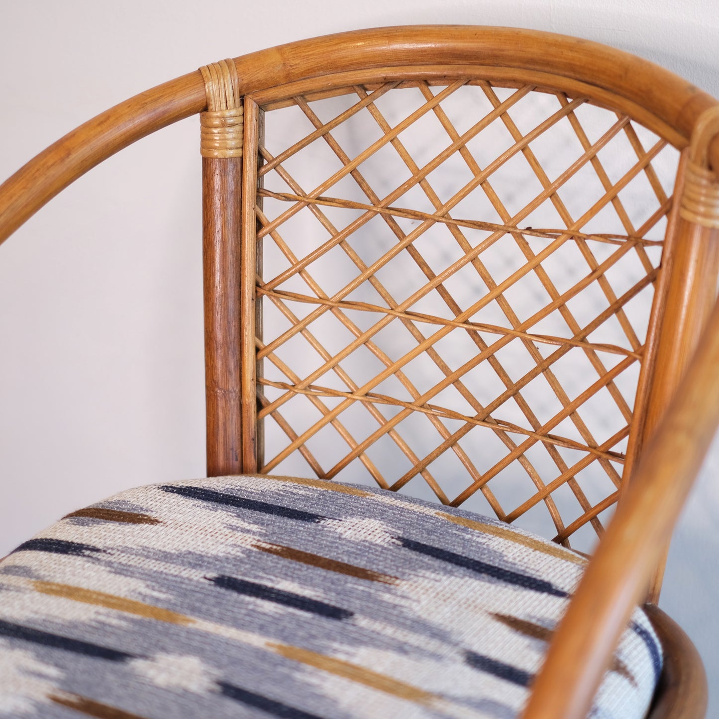 Natural Bamboo Barstool