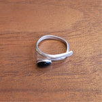 Load image into Gallery viewer, Oval Onyx Wrap Ring
