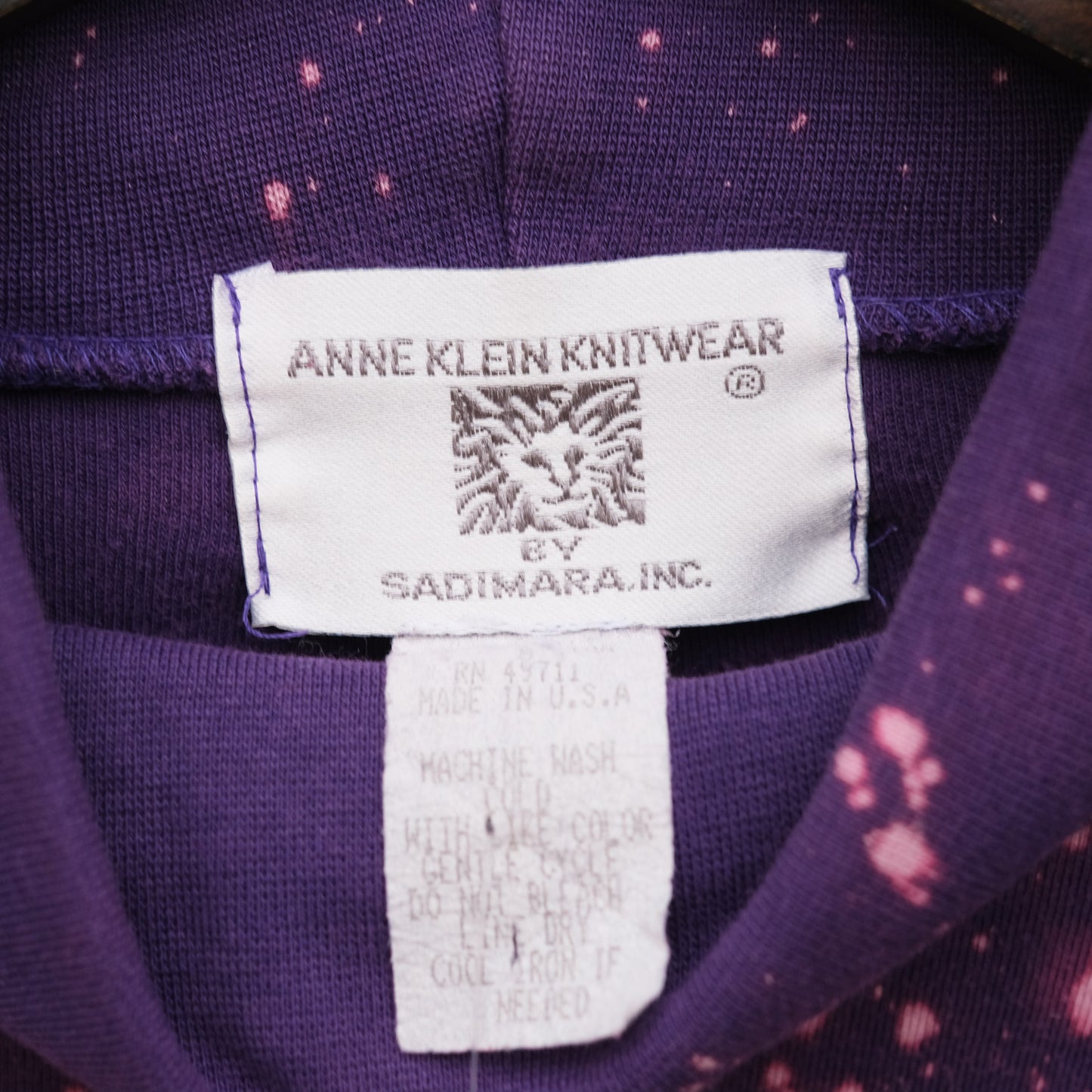 Show Me Your Bones Purple Turtleneck