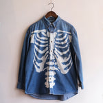 Load image into Gallery viewer, Show me your Bones Denim Shirt
