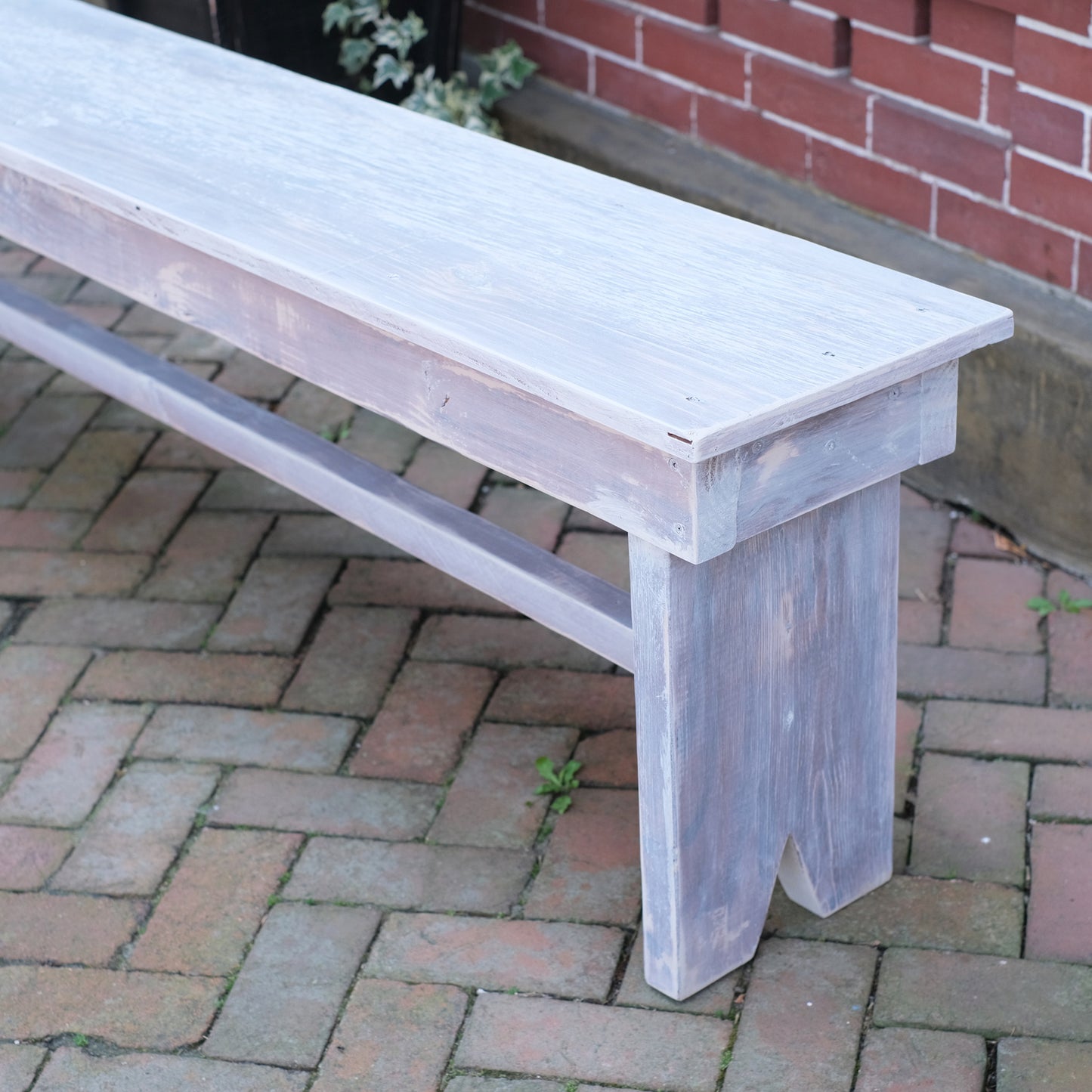 Solid Farmhouse Bench