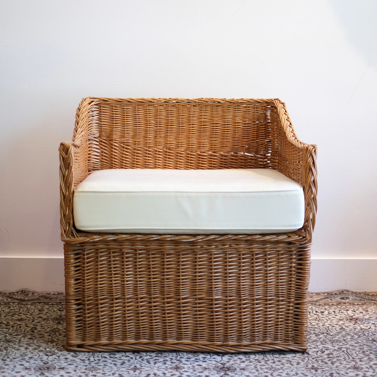 Modern Wicker Armchairs (set)