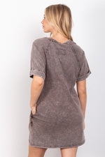 Load image into Gallery viewer, Super Soft Washed T-Shirt Dress
