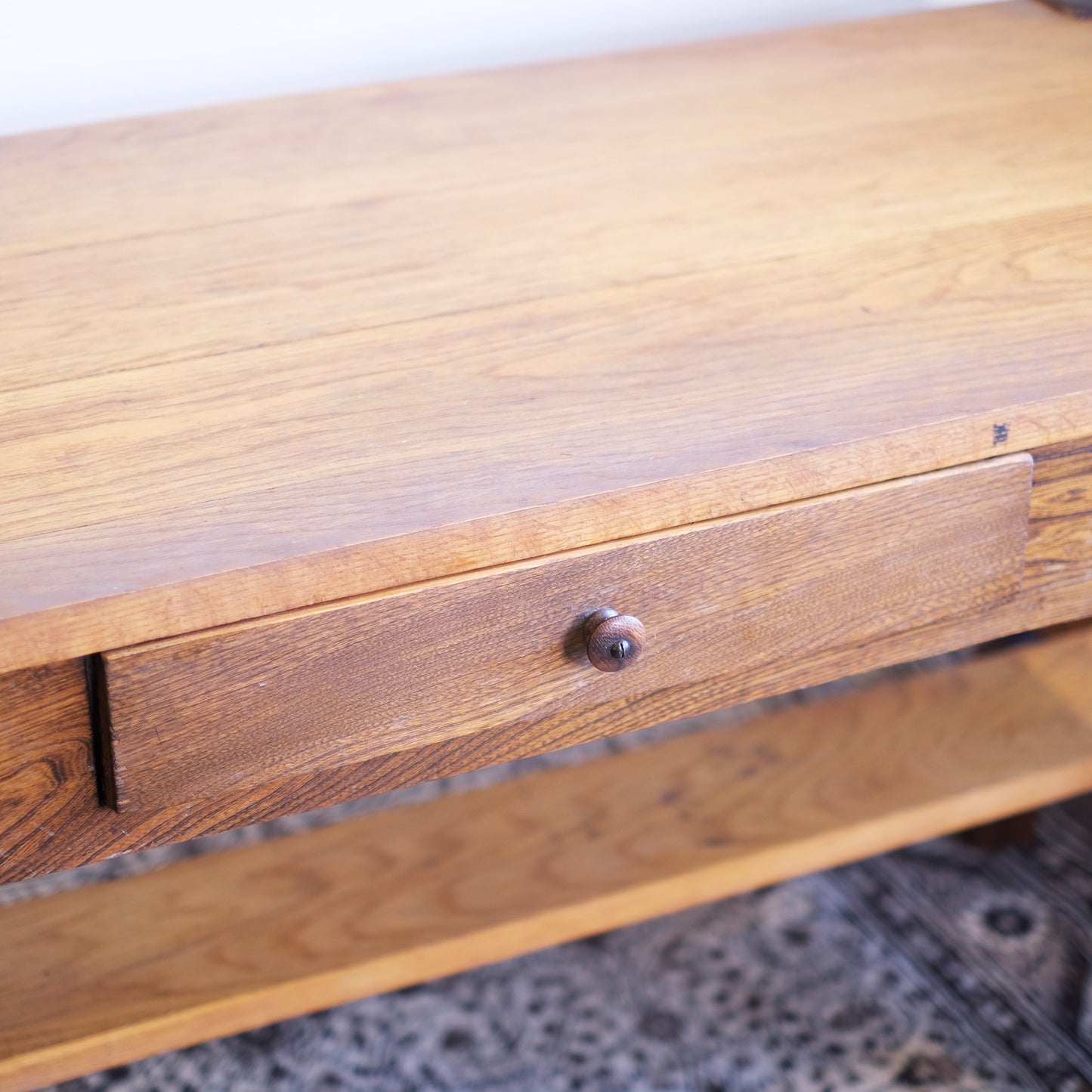 Twist Leg Library Table