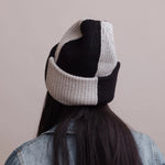 Load image into Gallery viewer, Two Tone Rib Knitted Beanie
