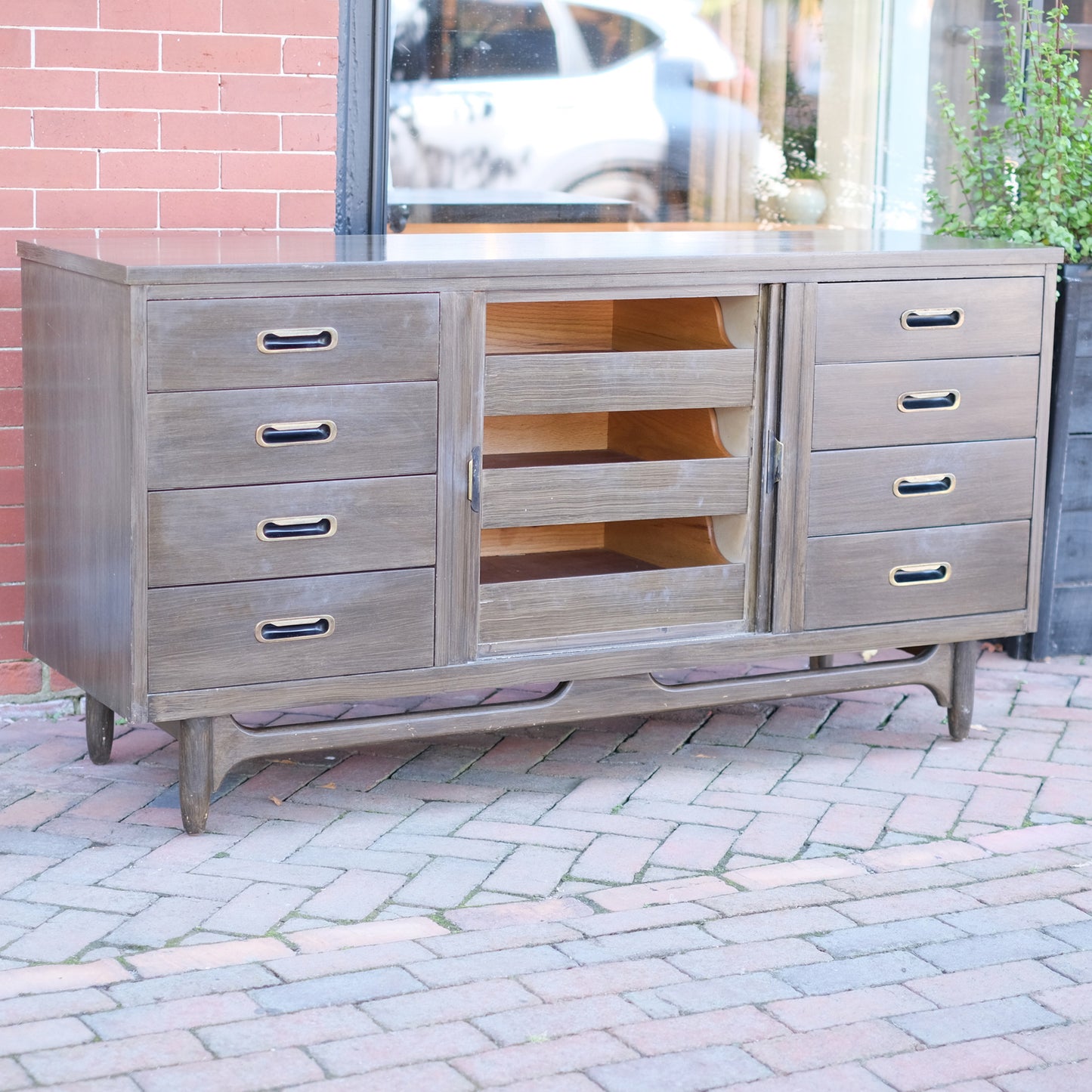 United Triple Credenza