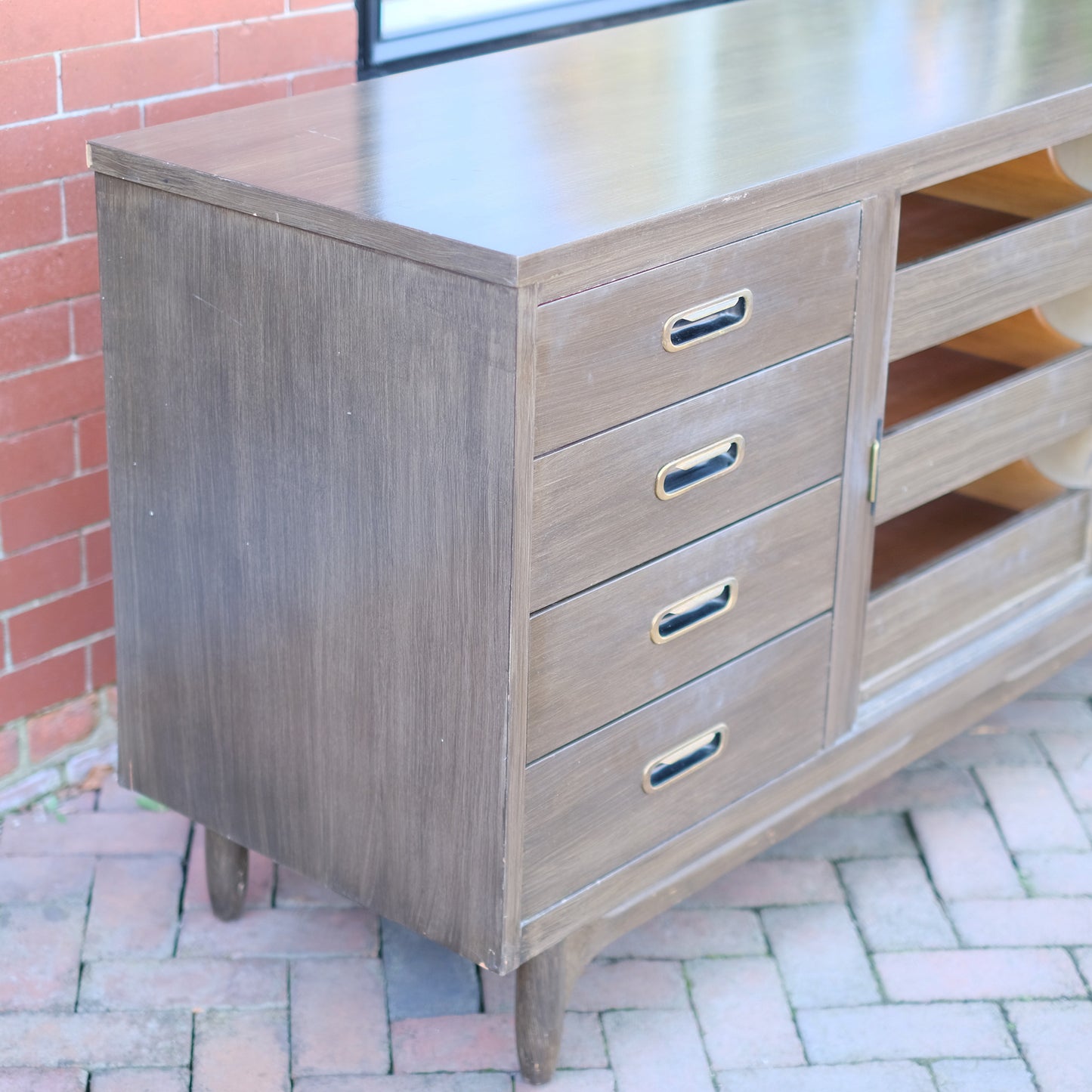 United Triple Credenza