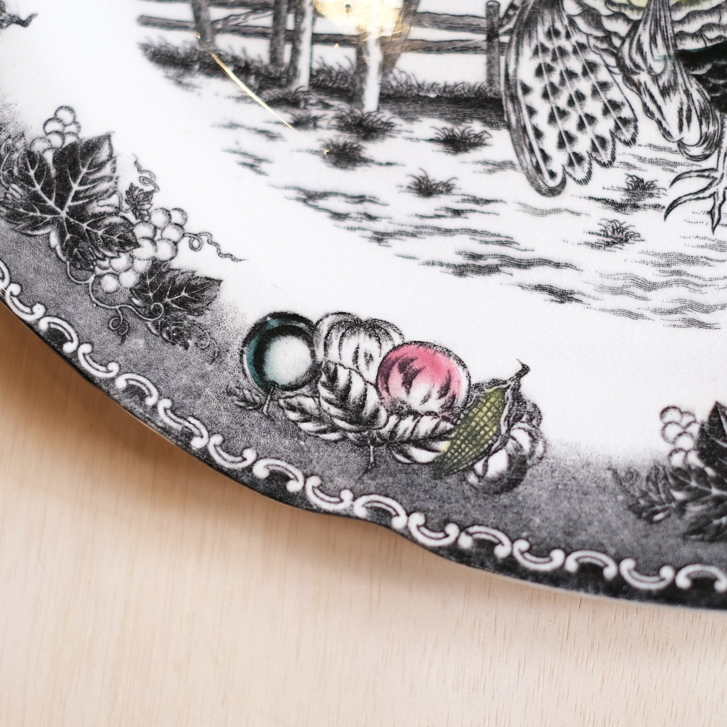 Vintage Turkey Platter