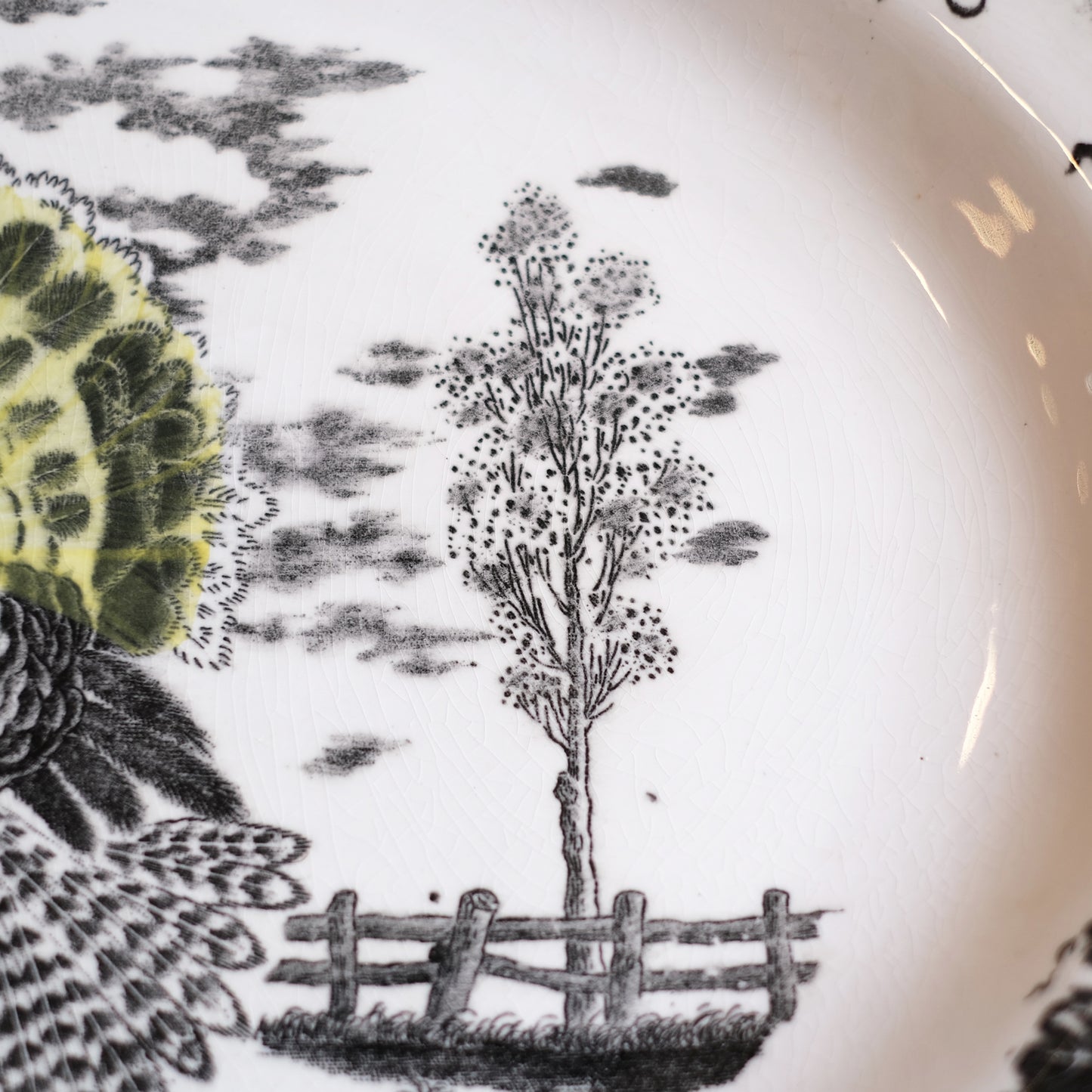 Vintage Turkey Platter