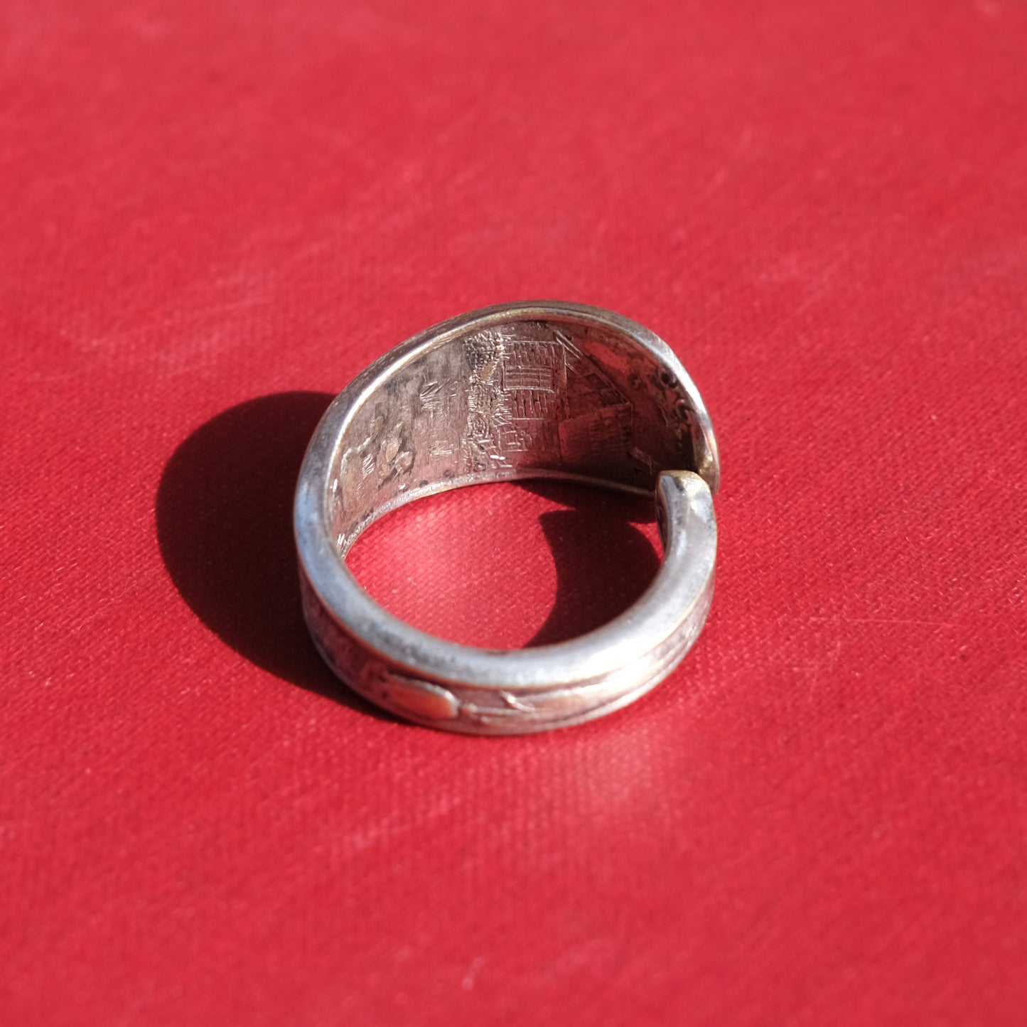 Windmill Souvenir Spoon Ring