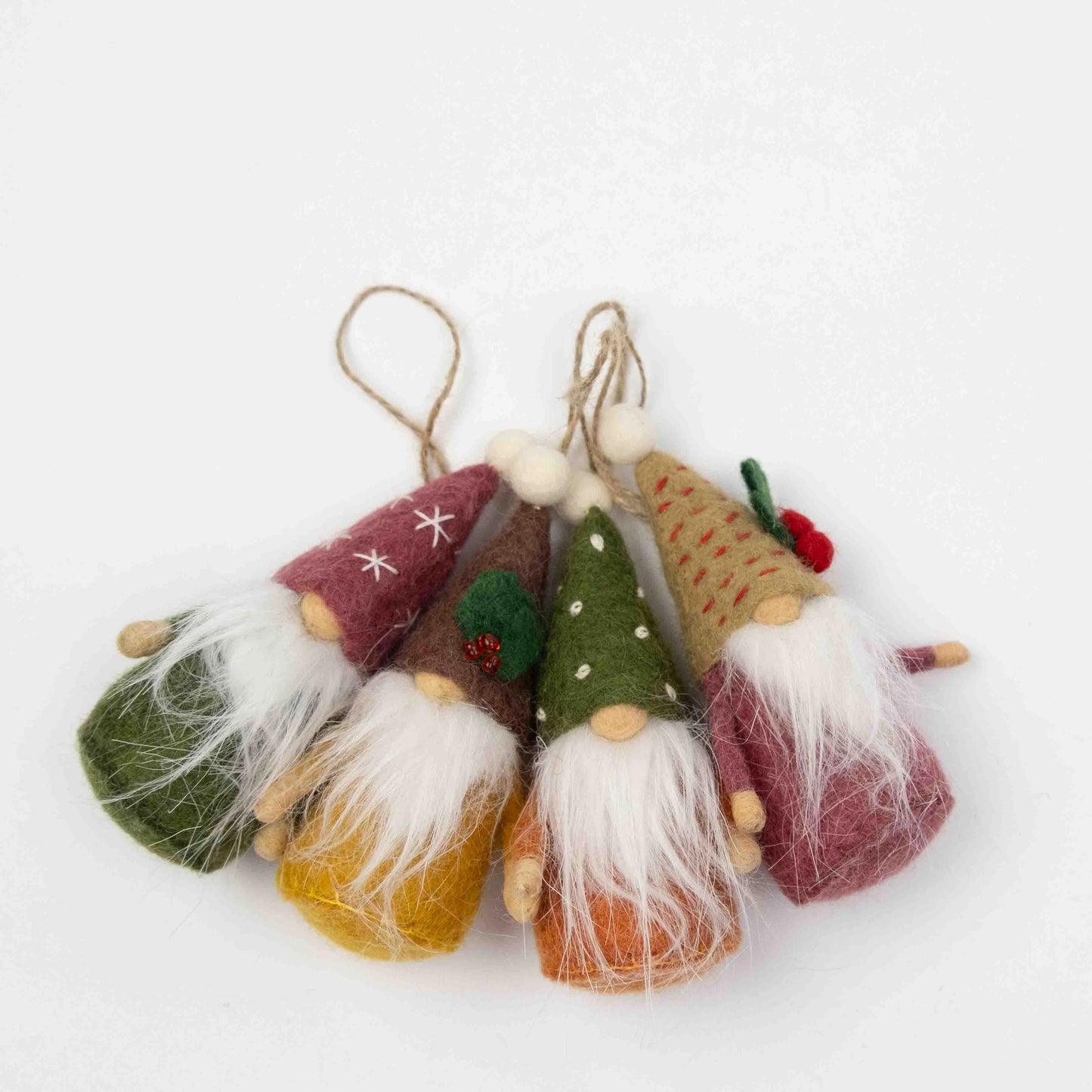 Felt Gnome Ornament
