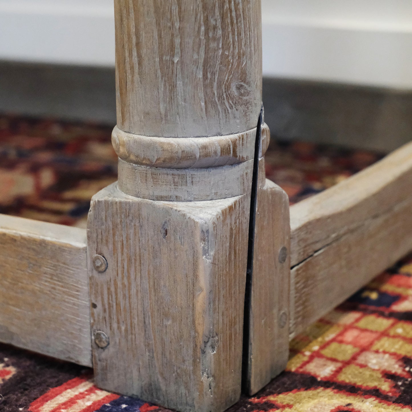 Bleached Oak Credenza