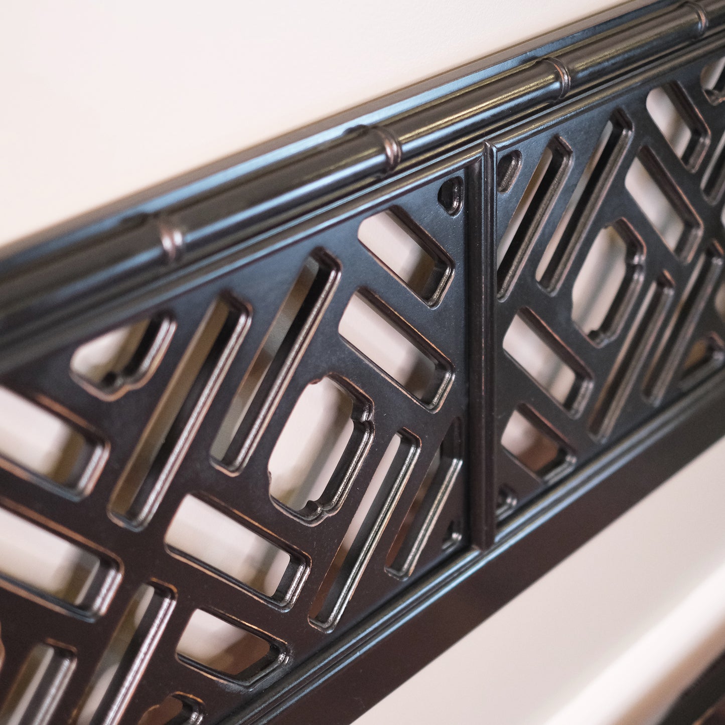 Black MCM Kittinger Headboard