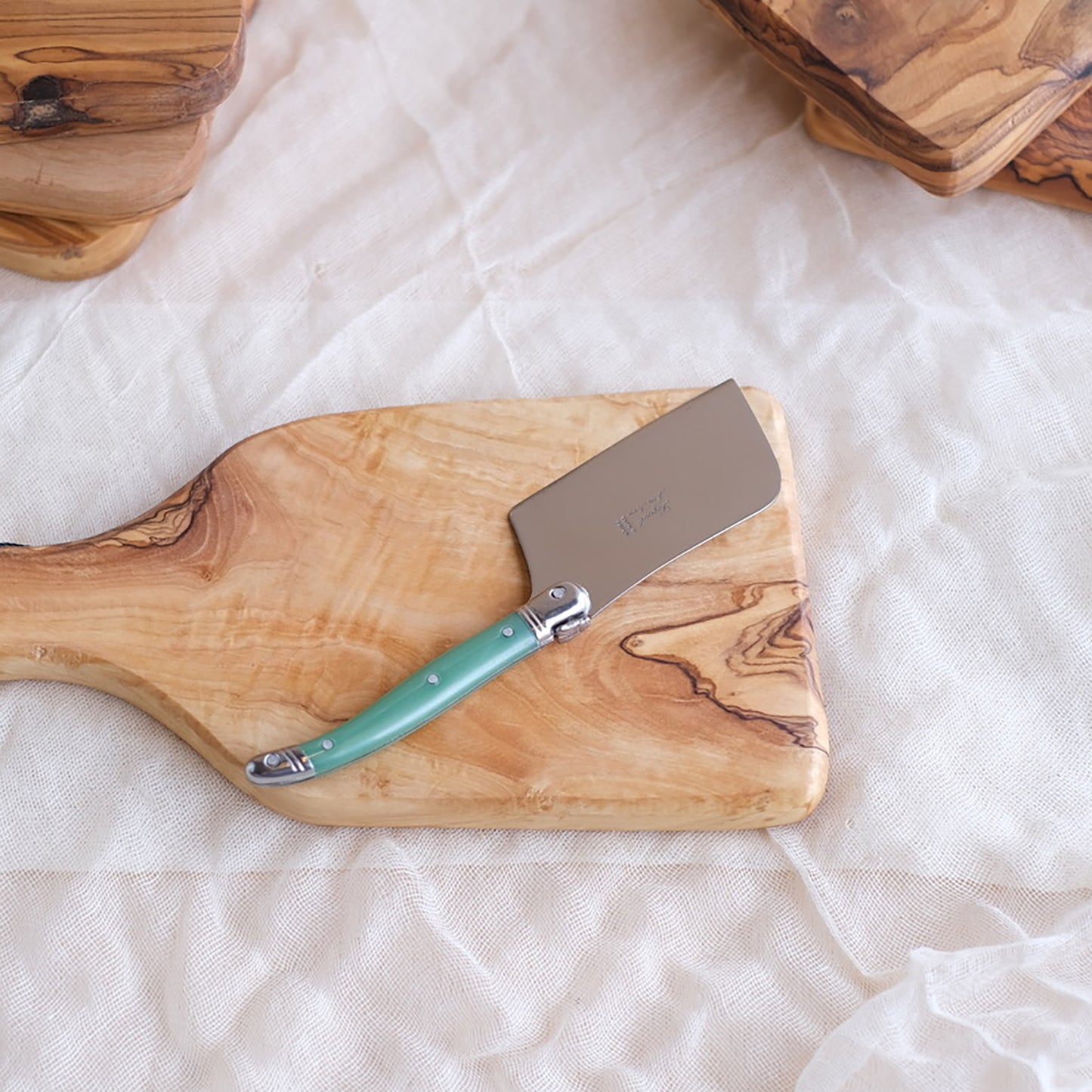 Laguiole Rainbow Mini Cheese Knives