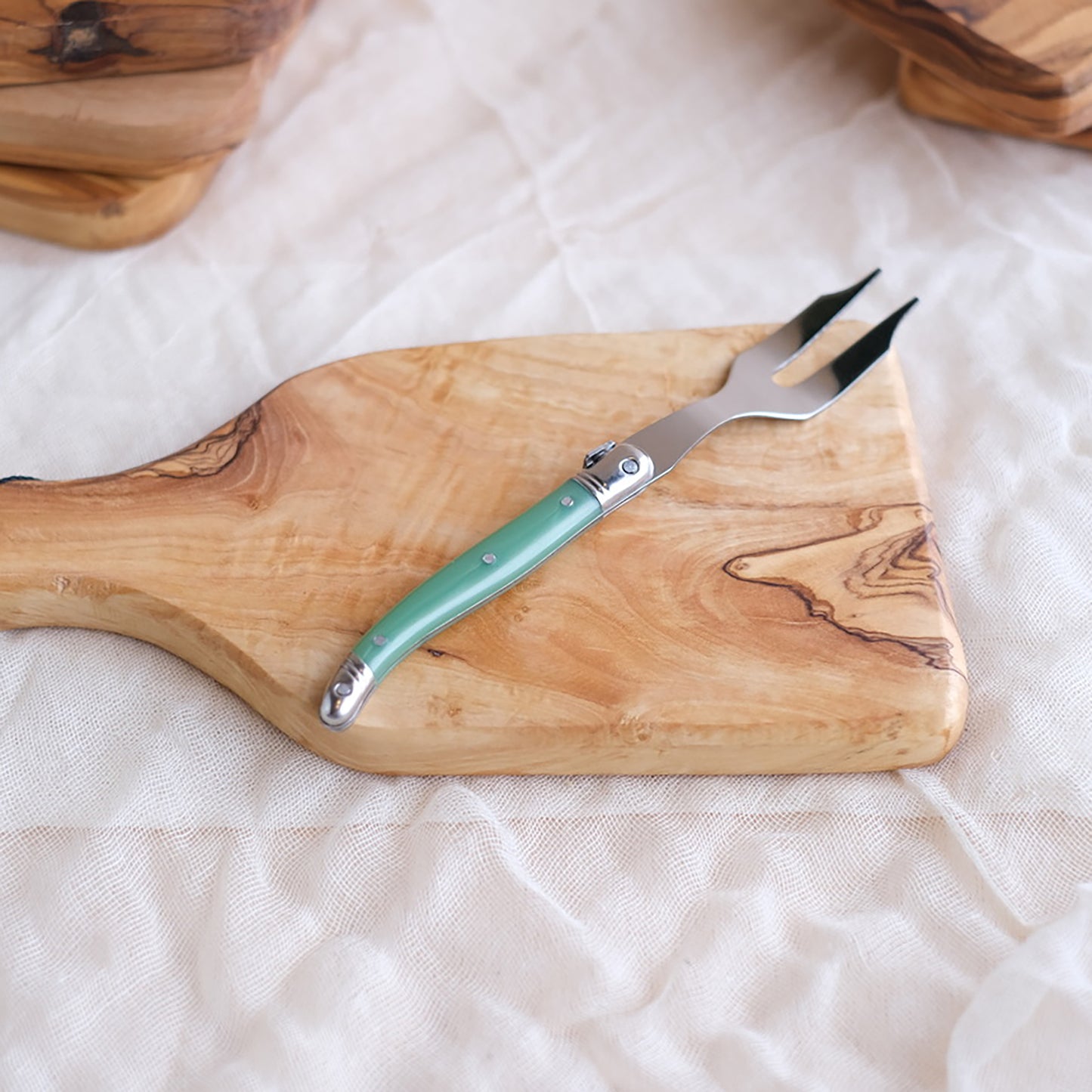 Laguiole Rainbow Mini Cheese Knives