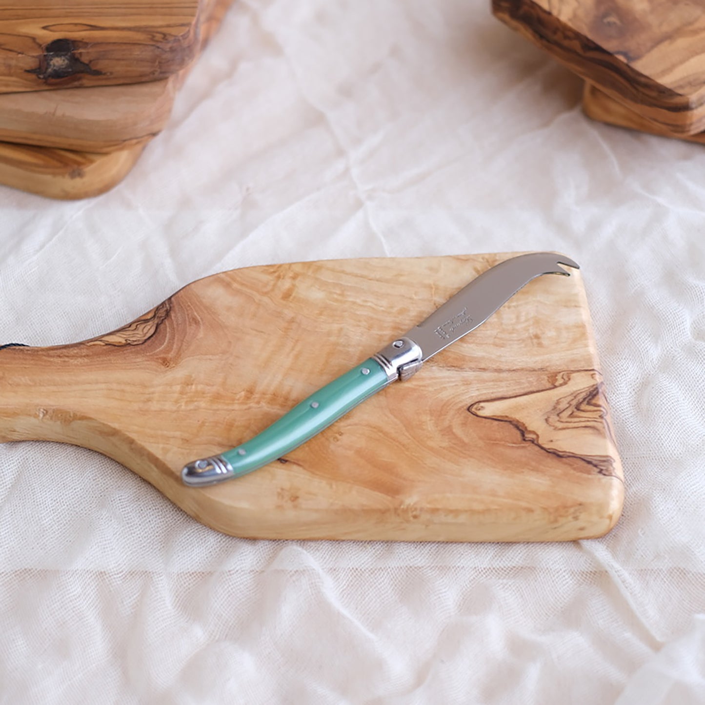 Laguiole Rainbow Mini Cheese Knives