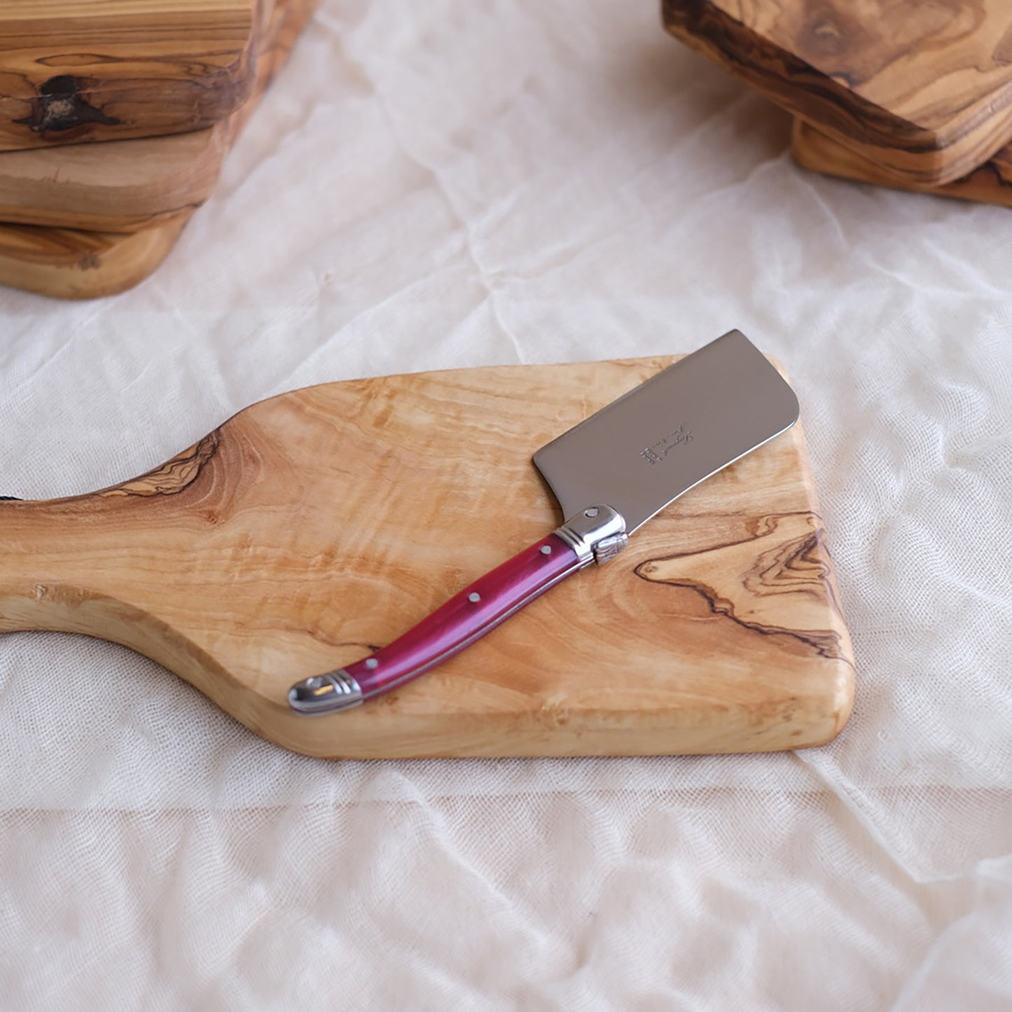 Laguiole Rainbow Mini Cheese Knives