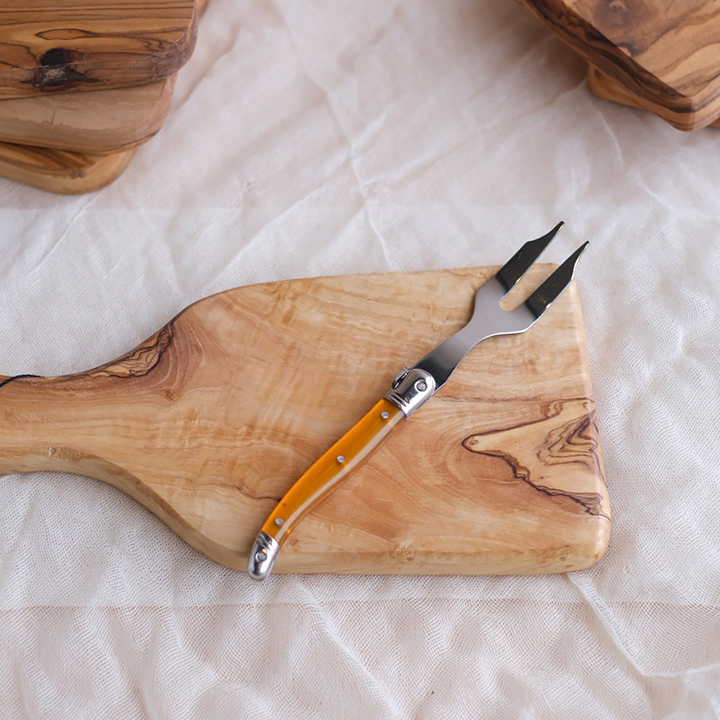 Laguiole Rainbow Mini Cheese Knives