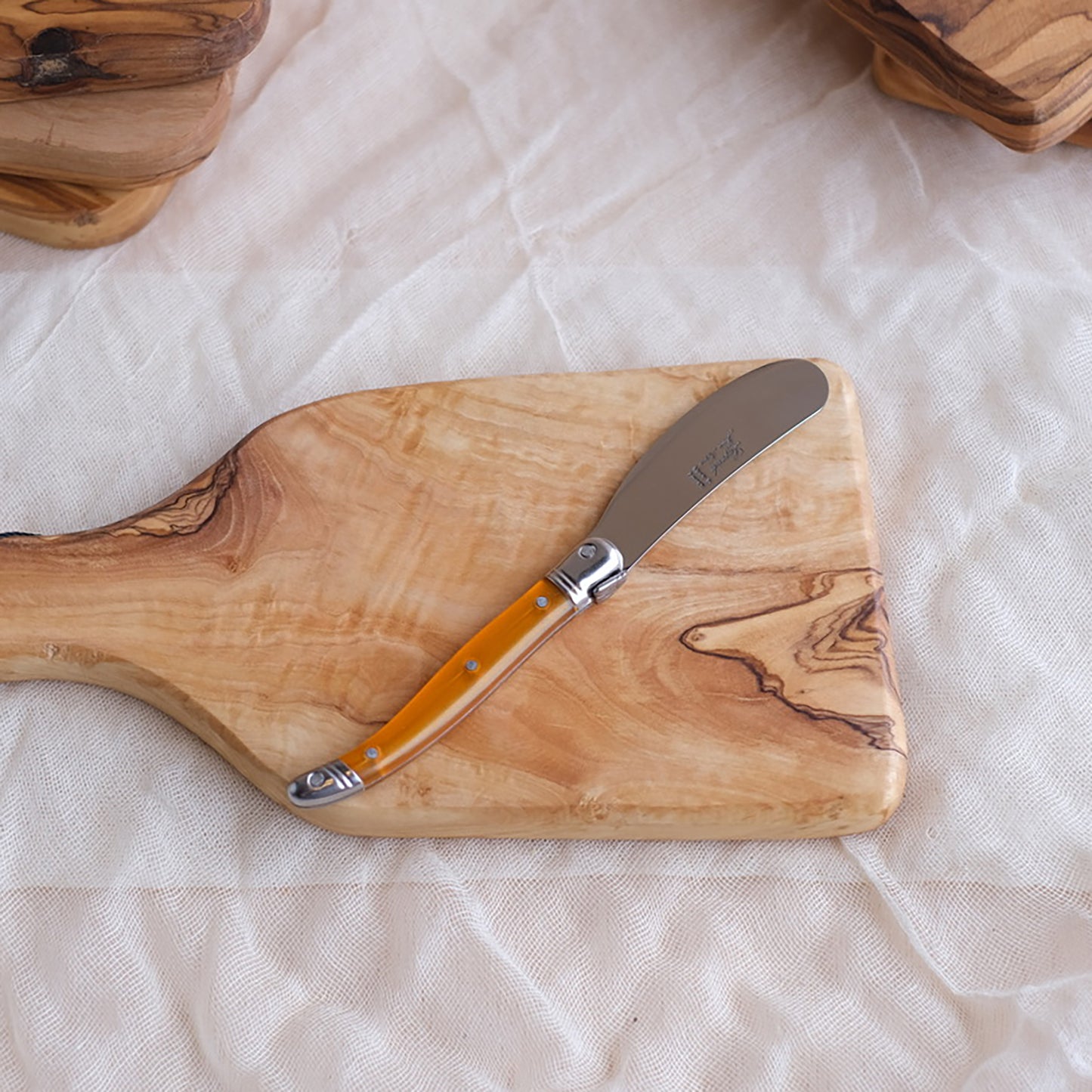 Laguiole Rainbow Mini Cheese Knives