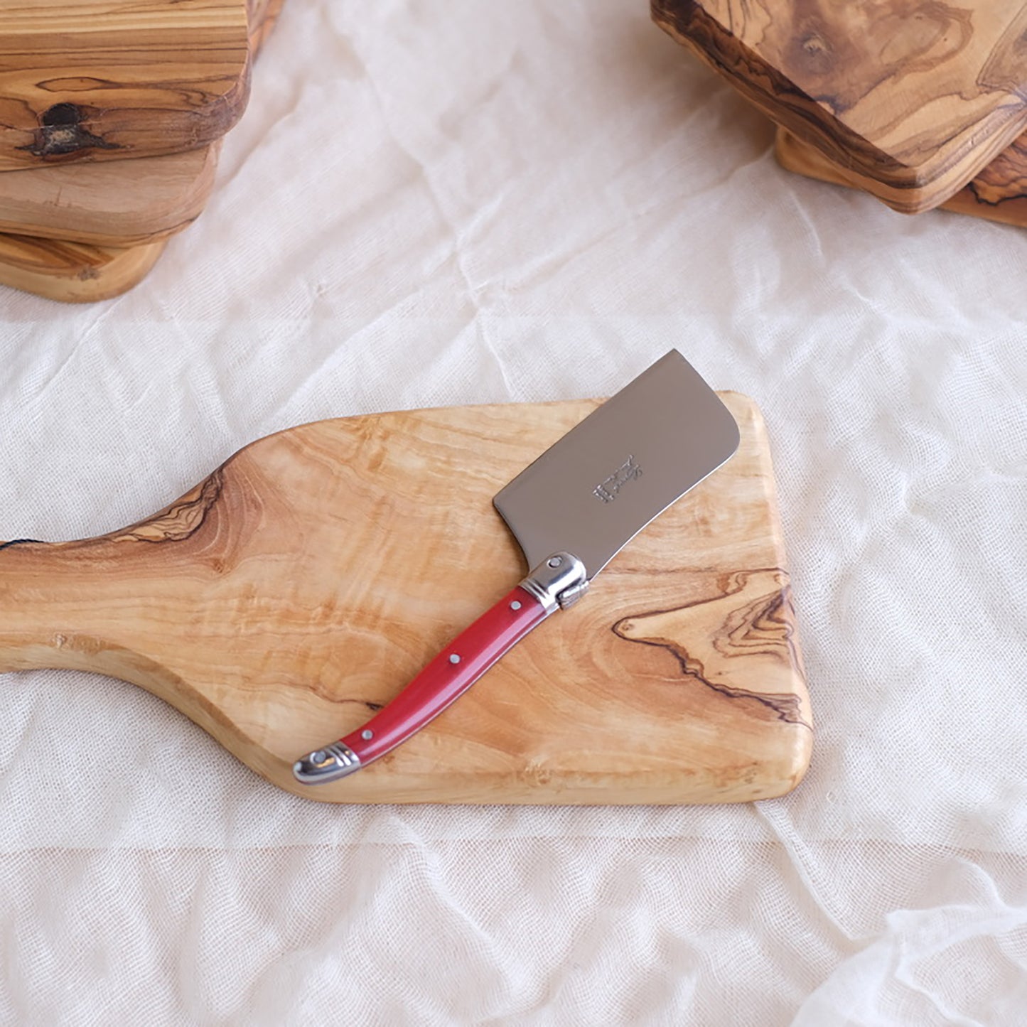 Laguiole Rainbow Mini Cheese Knives
